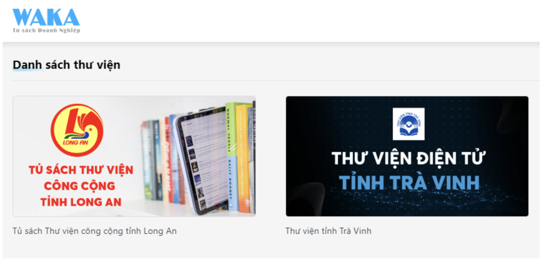 Các thư viện cộng đồng của các Tỉnh/Thành phố trên cả nước